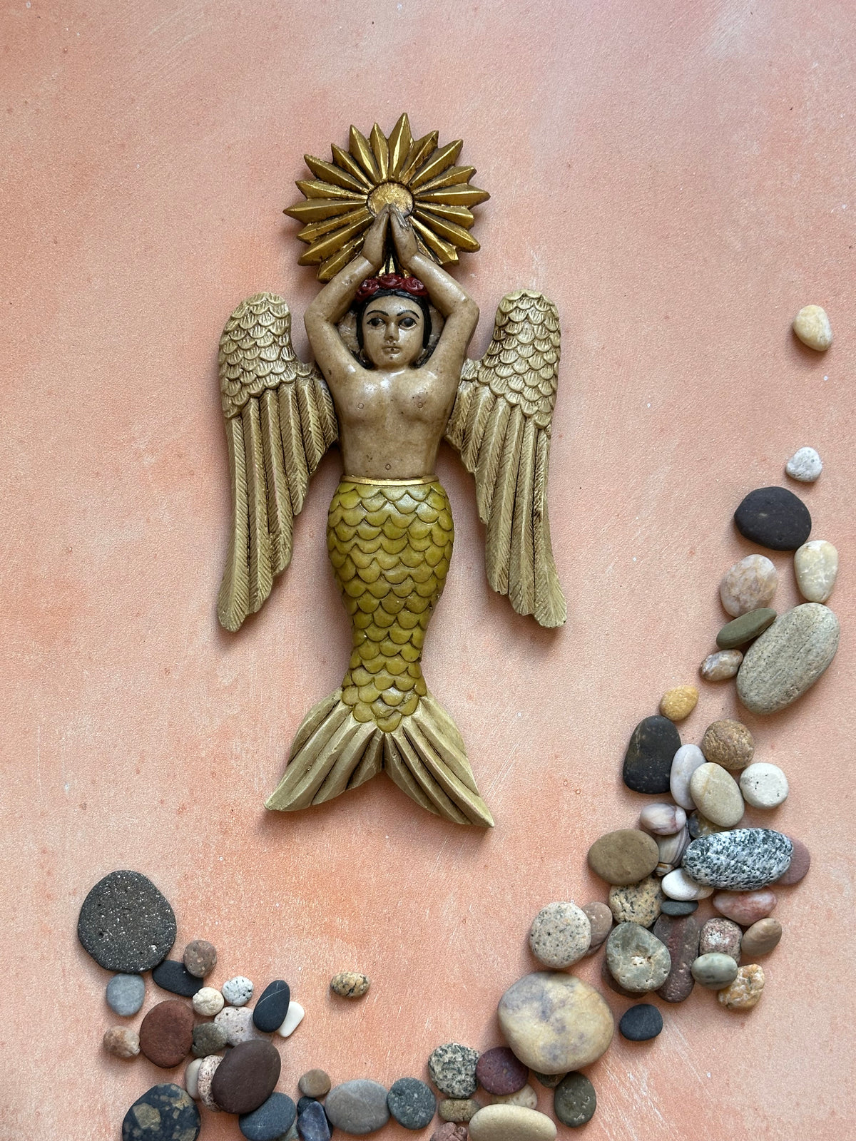 Sirena con alas