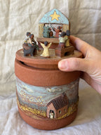 Ceramic Scultural Jar - Large and Small