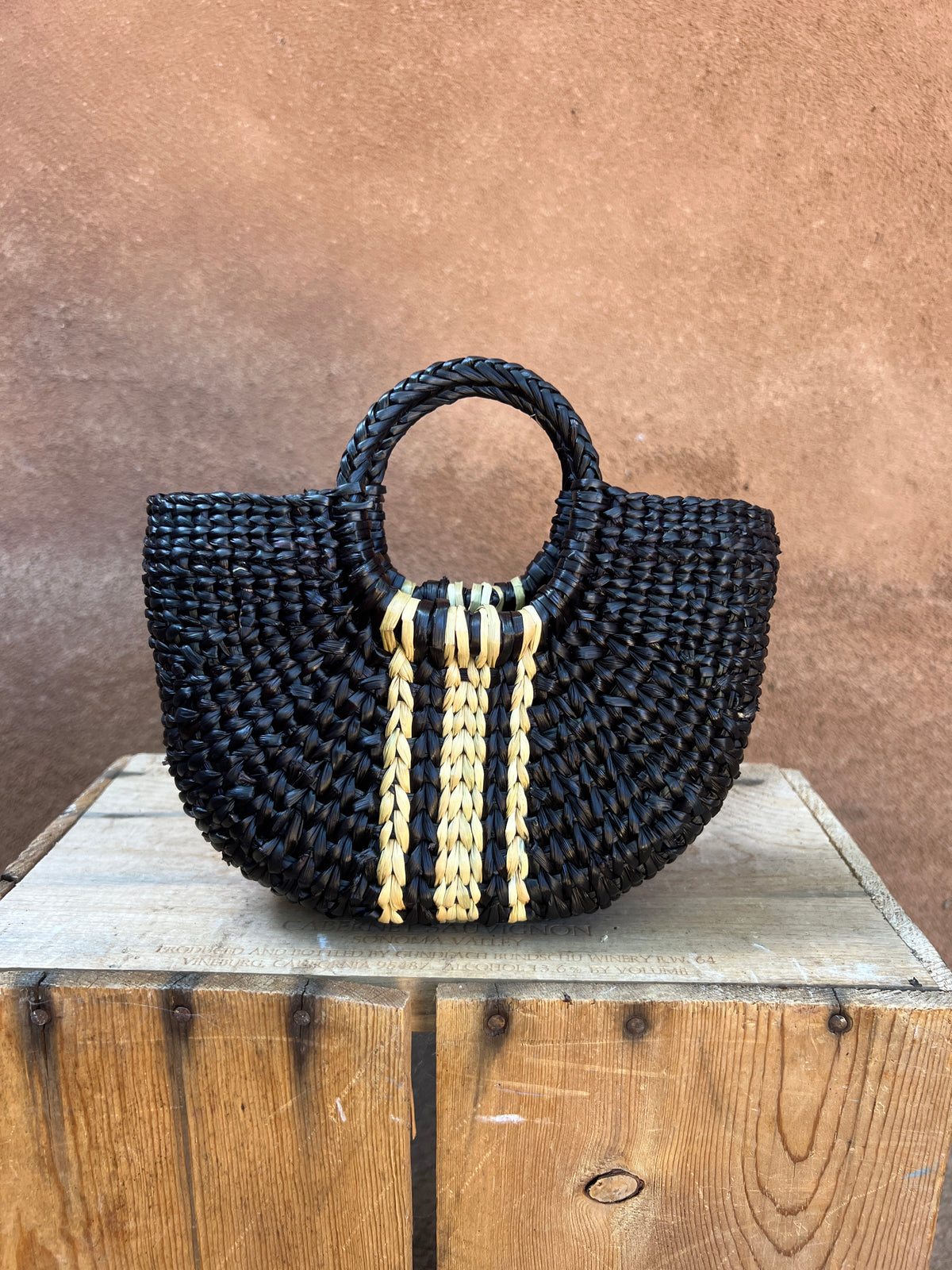 Tiny Moon Handbag - Junco Reed