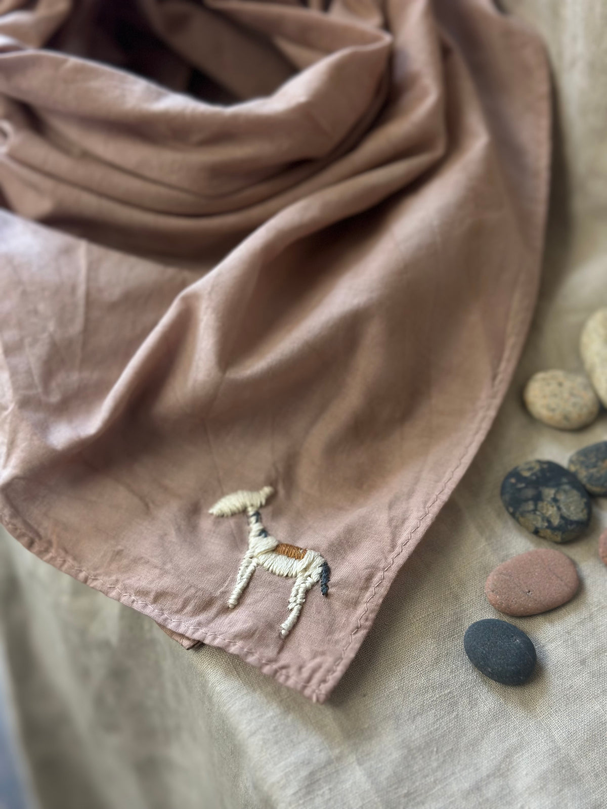 Little Horse Bandana - Plant Dyed Organic Cotton