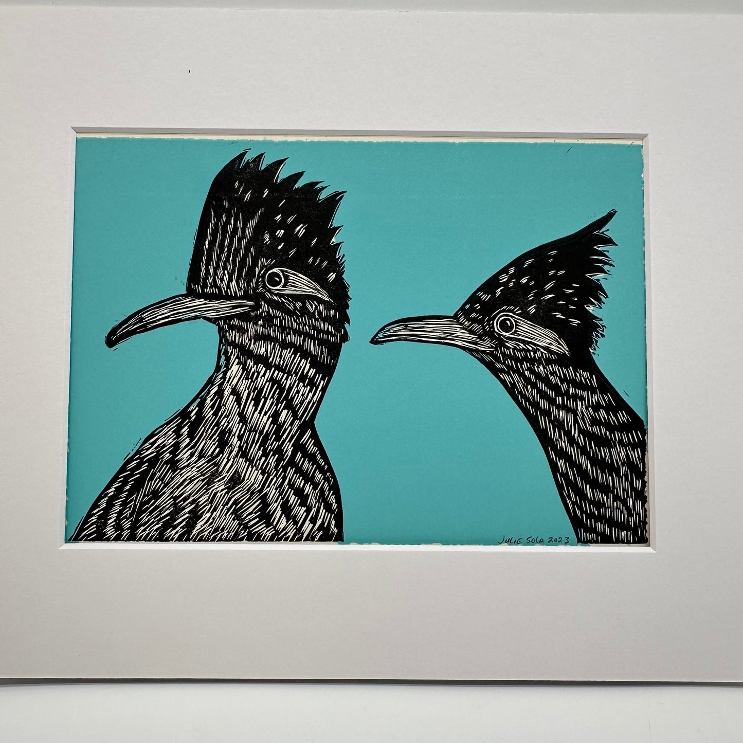 Double roadrunner ~ turquoise ~ 8x10