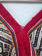 Handwoven Cropped Poncho