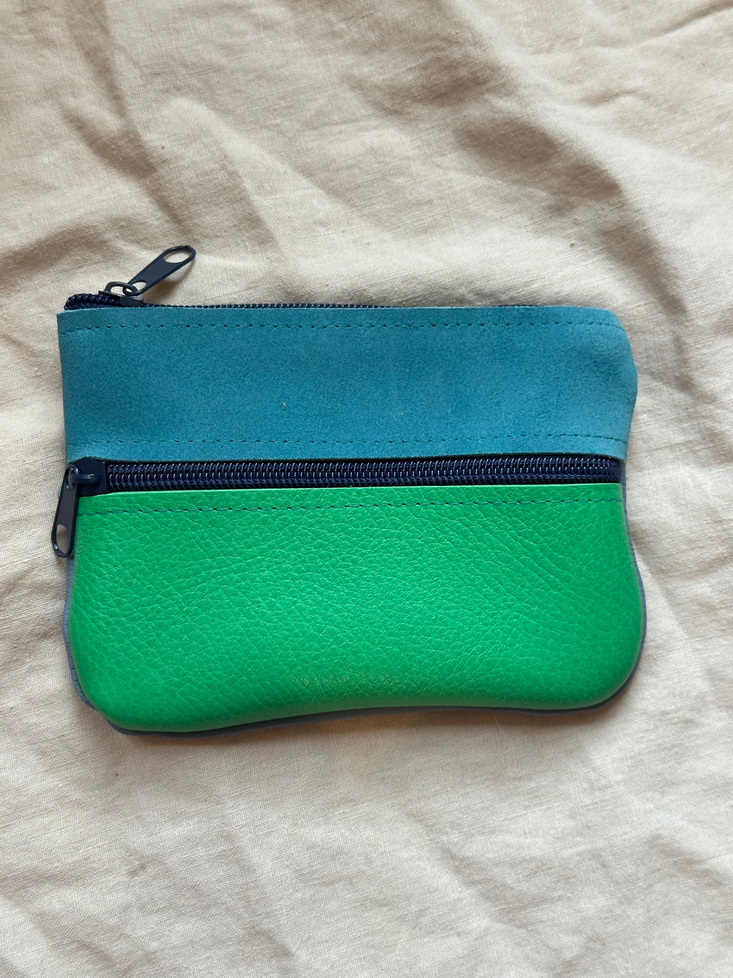 Small Zip Leather Wallets