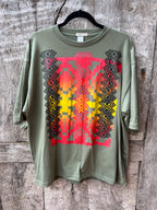 Boxy TShirt - one of a kind - Large