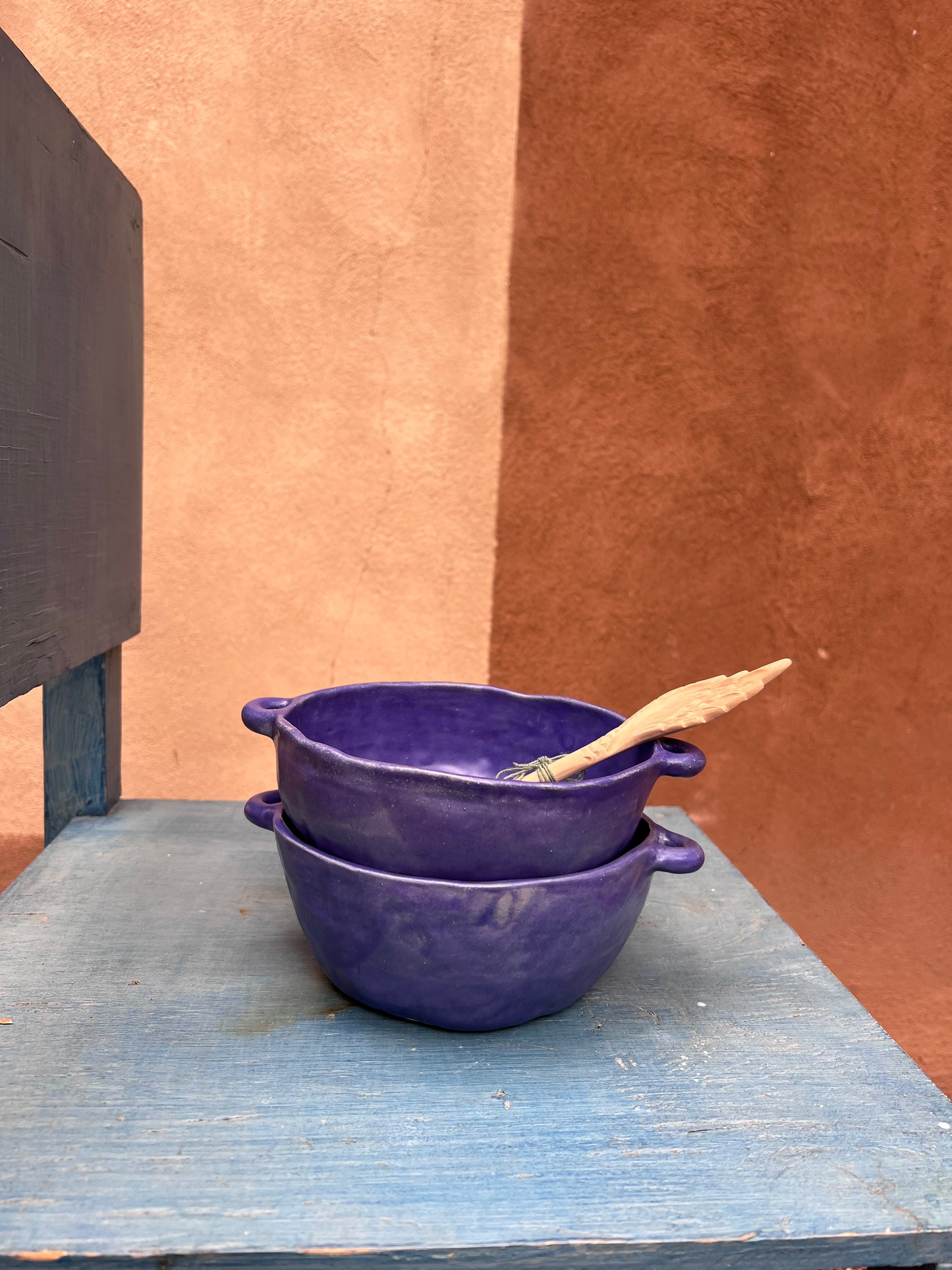 Medium Serving Bowl - Blue