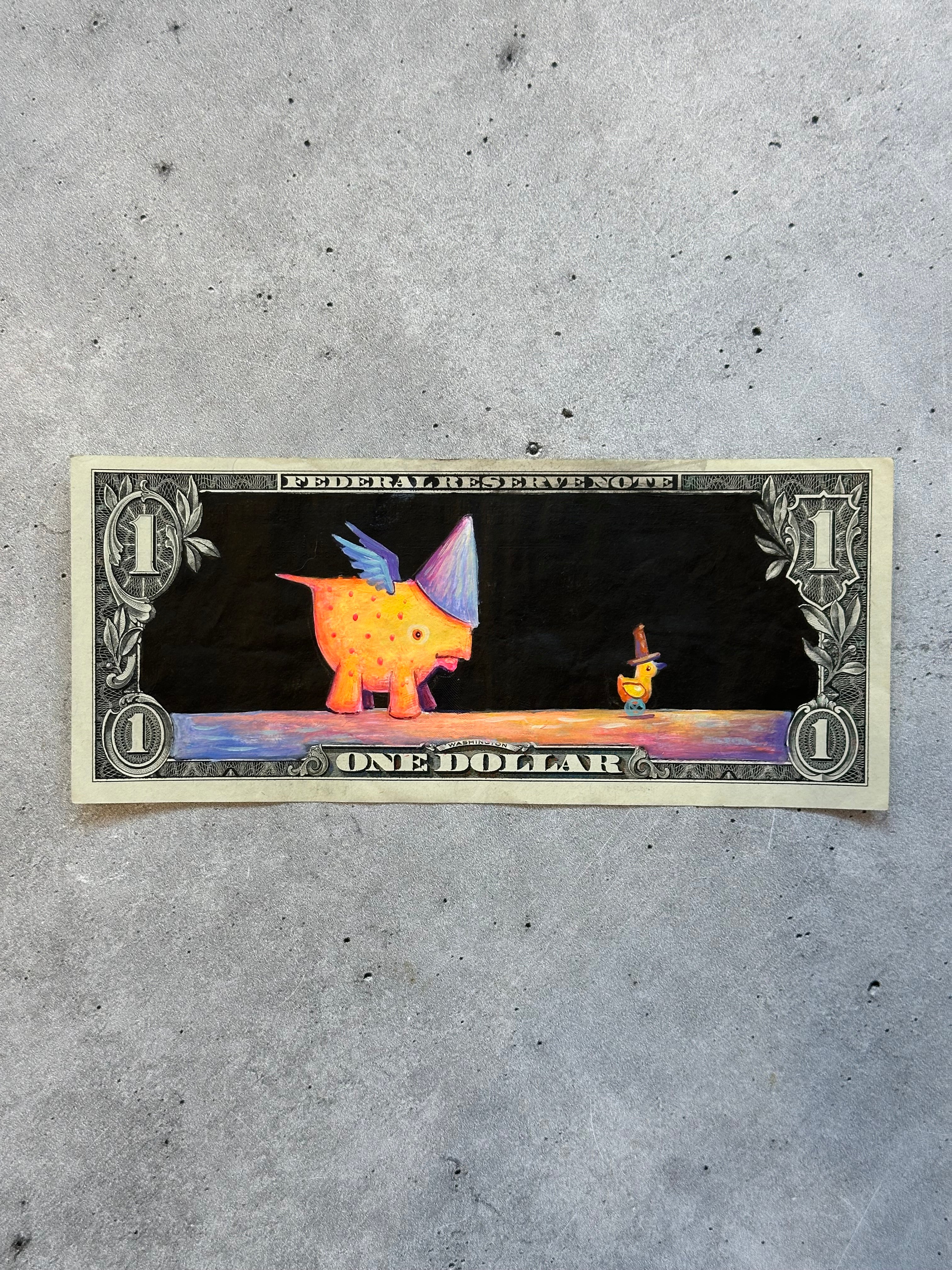 Dollar Migrante - Original illustrations - Framed