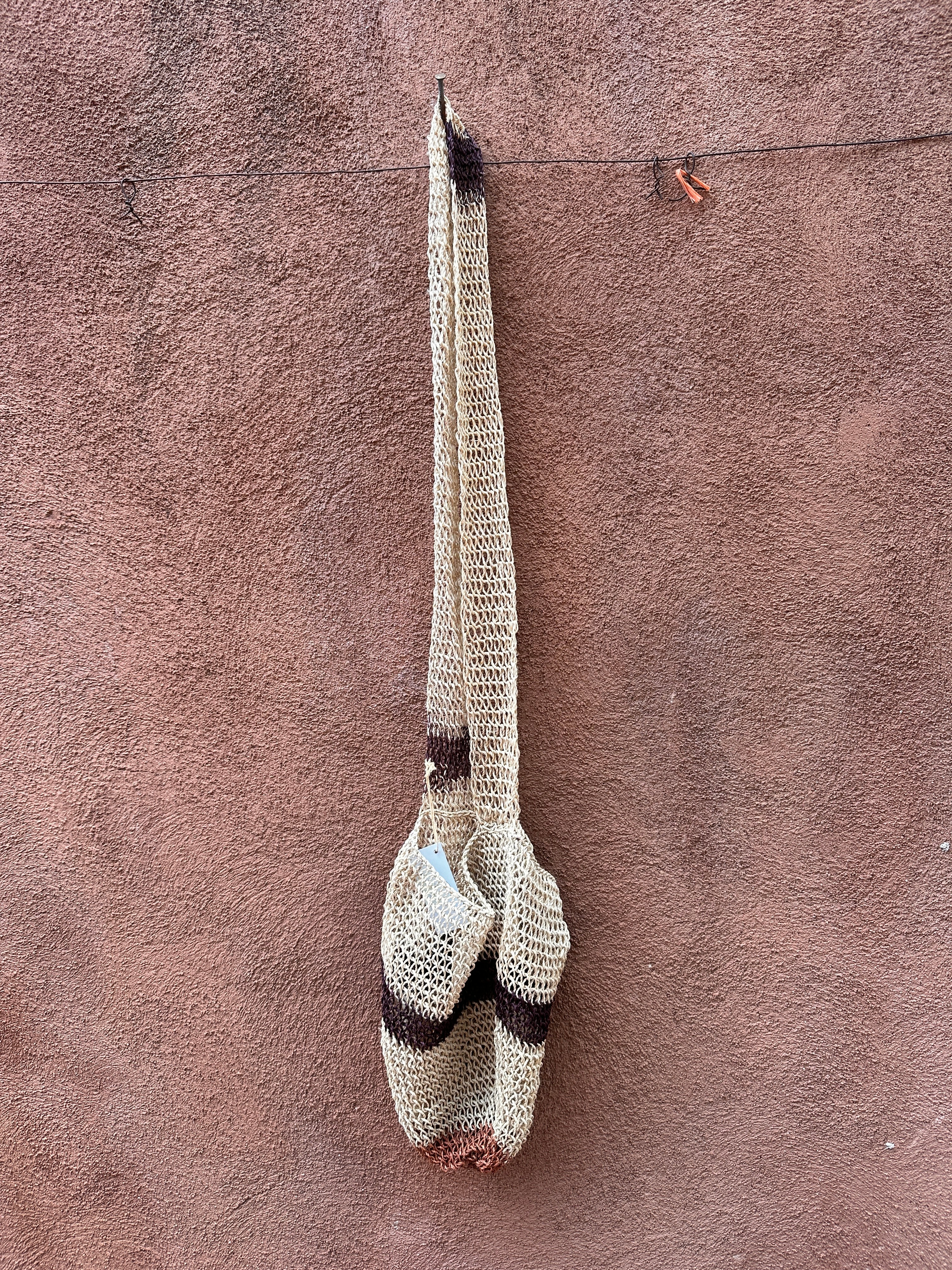 Small purple Chambira tote