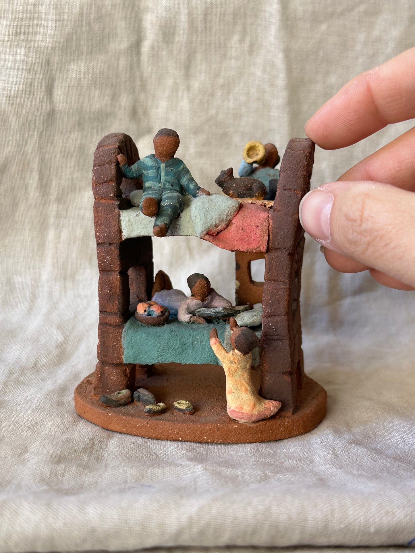 Bedtime Bunkbed - Small - Miniature Sculpture