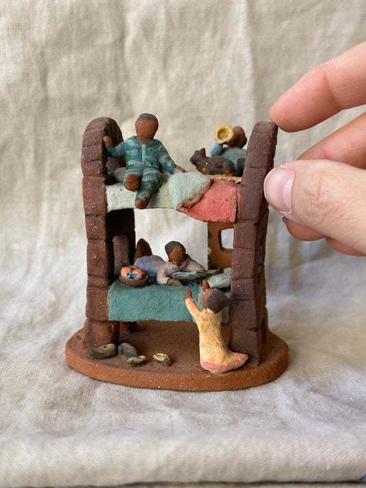 Bedtime Bunkbed - Small - Miniature Sculpture