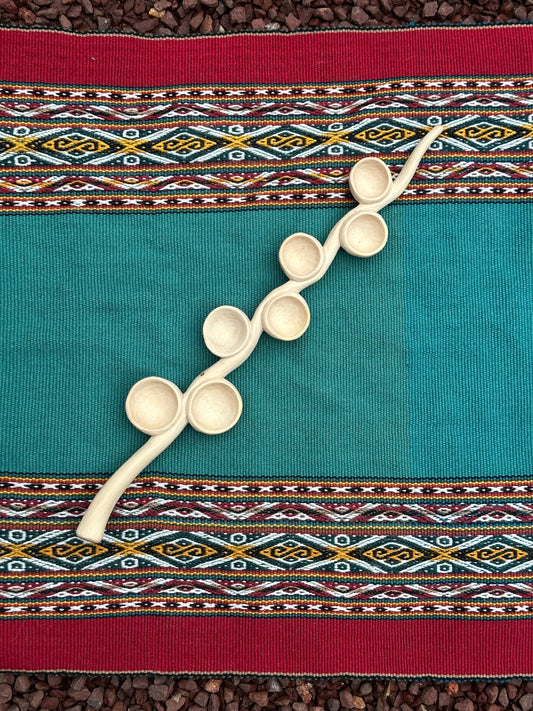 Olive holder ~ handcarved