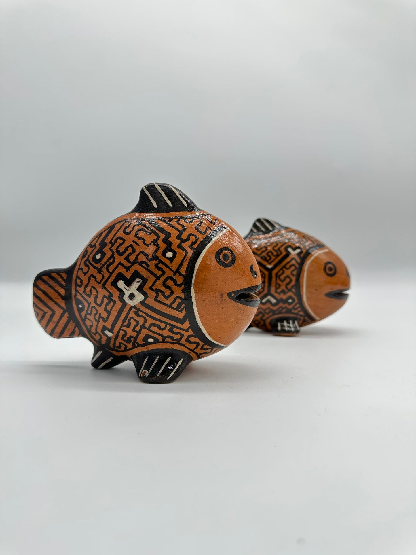 River fish - shipibo ceramic