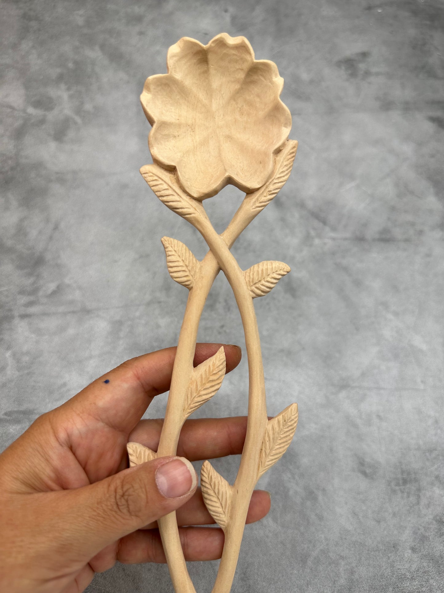 Slotted Ladle - one flower