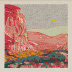 Desert Mountain #26 12 x 12 print