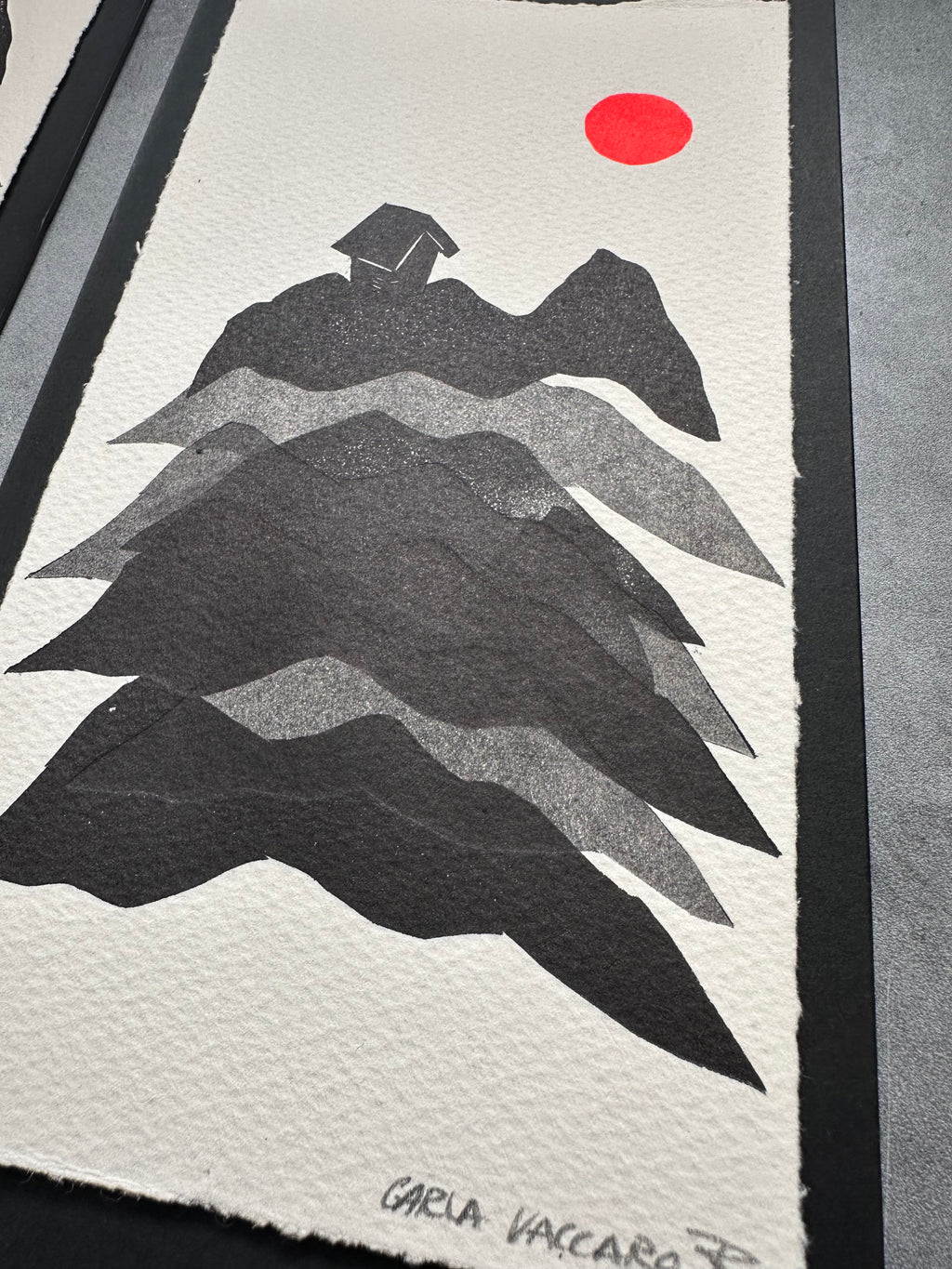 Serie Paraiso Andino - Lino Print 9” x 4.5”