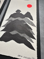 Serie Paraiso Andino - Lino Print 9” x 4.5”