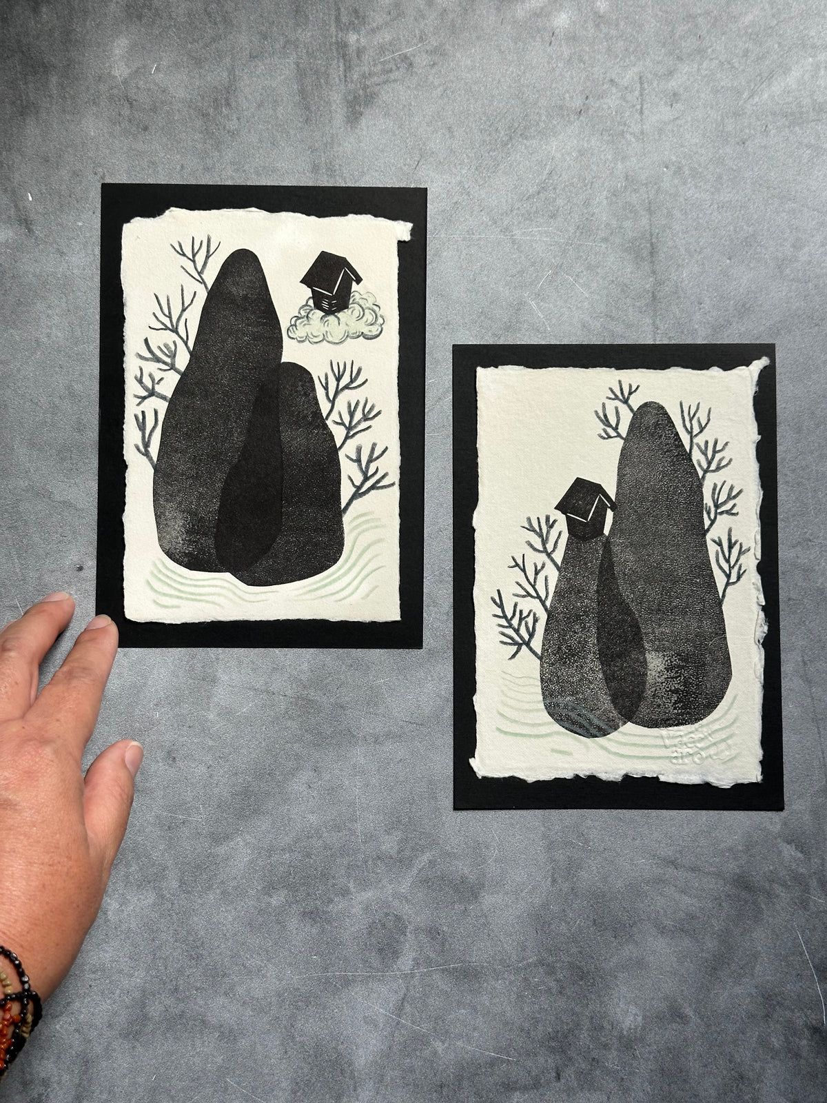 Serie Paraiso Andino - Lino Print 6x4