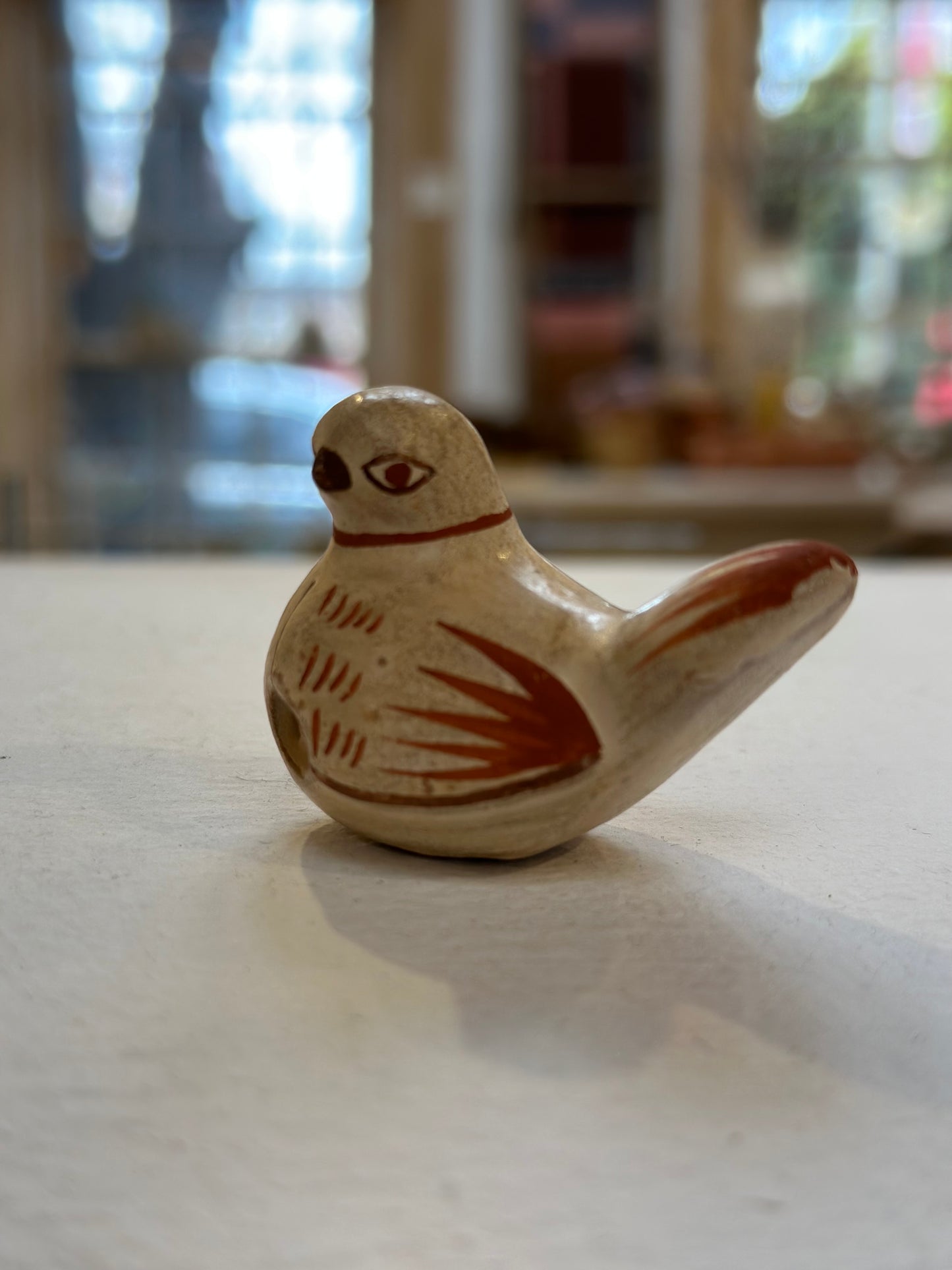 Messenger Bird ~ Sand and deep coral