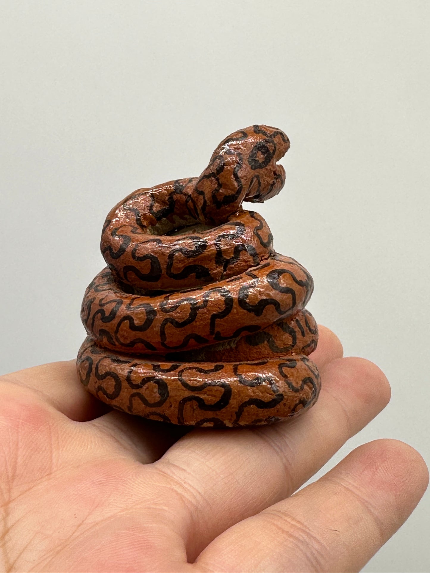 Shipibo Ceramic snake