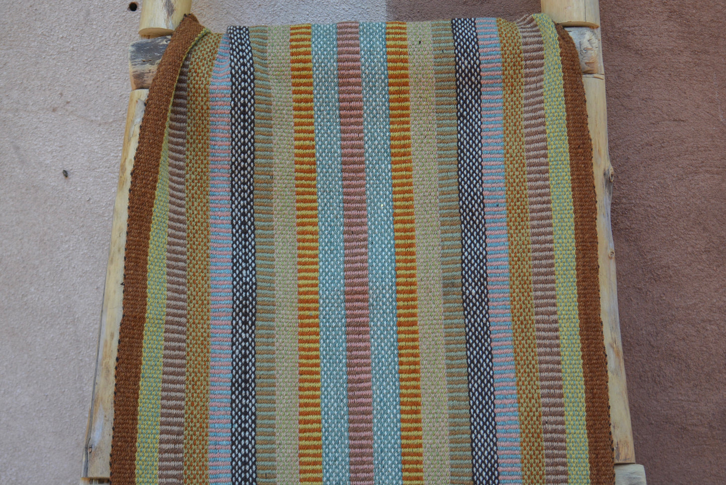 Table Runner Multicolor - Natural Dyed and 100% sheep wool