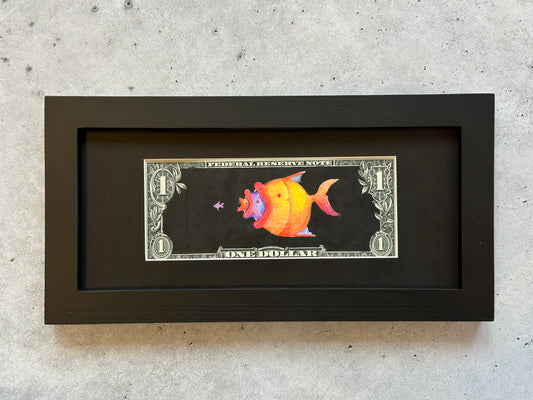 Dollar Migrante - Original illustrations - Framed