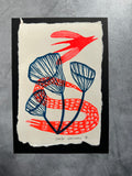 Universos - Lino Print 6” x 4”