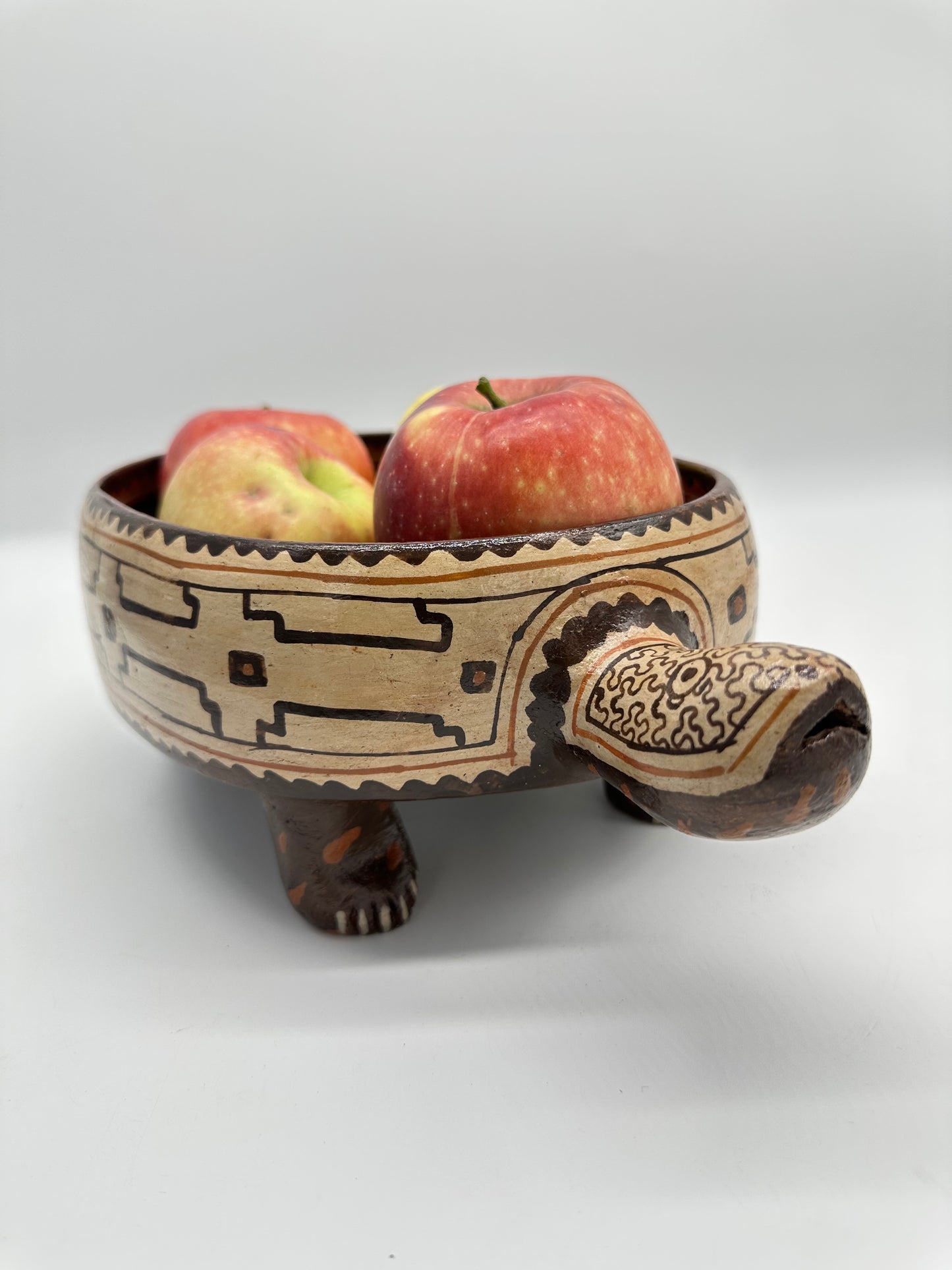 Shipibo Ceramic Turtle bowl