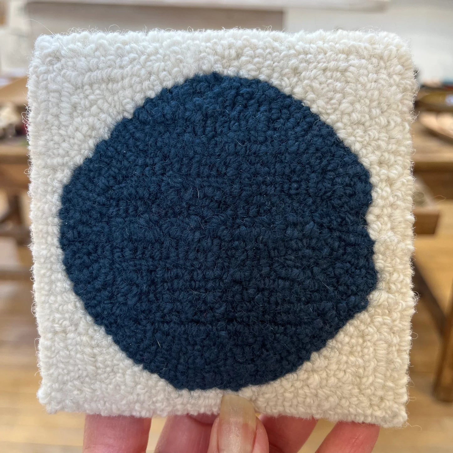 Coasters - blue & white