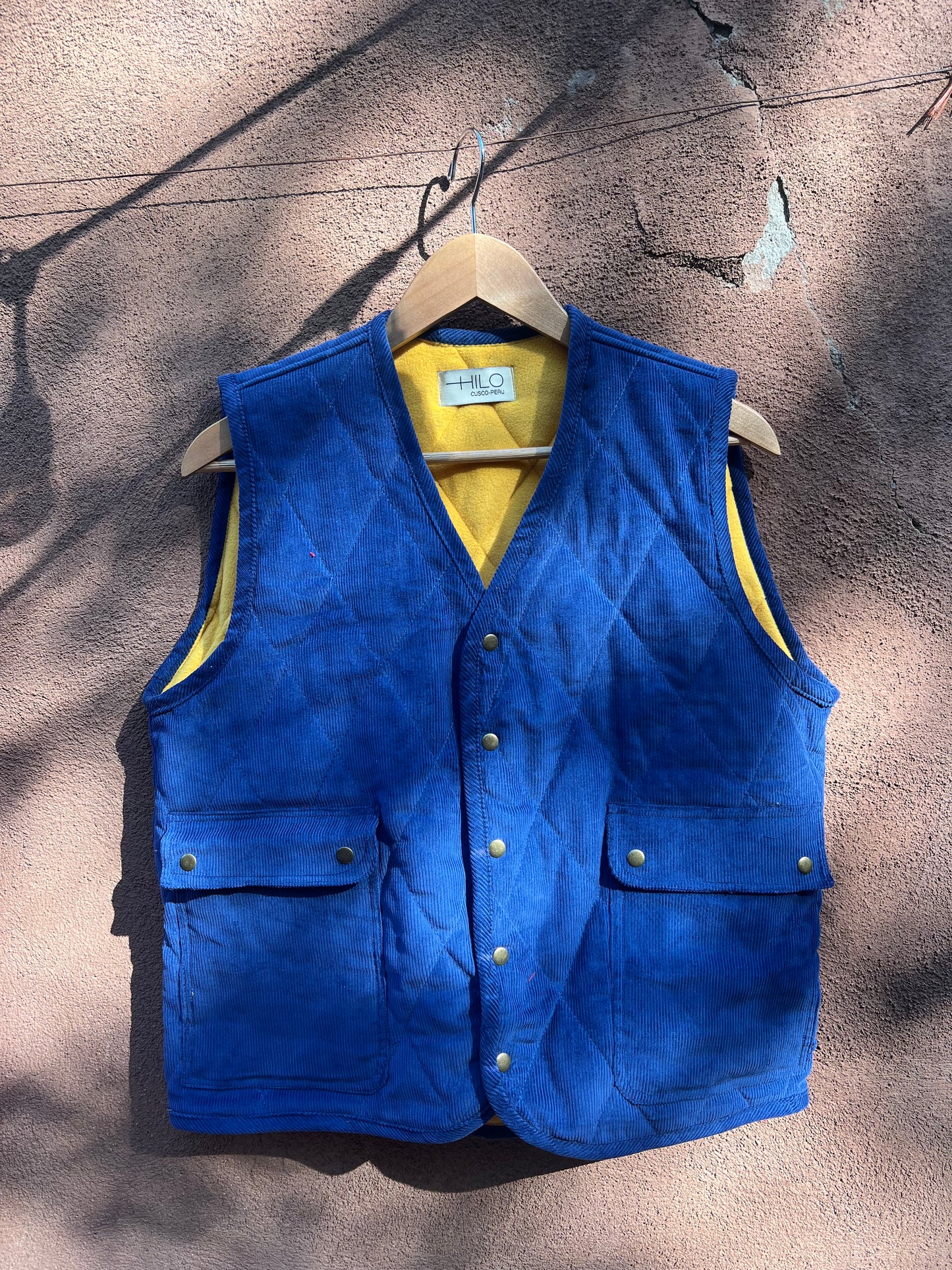 Corduroy Quilted Vests