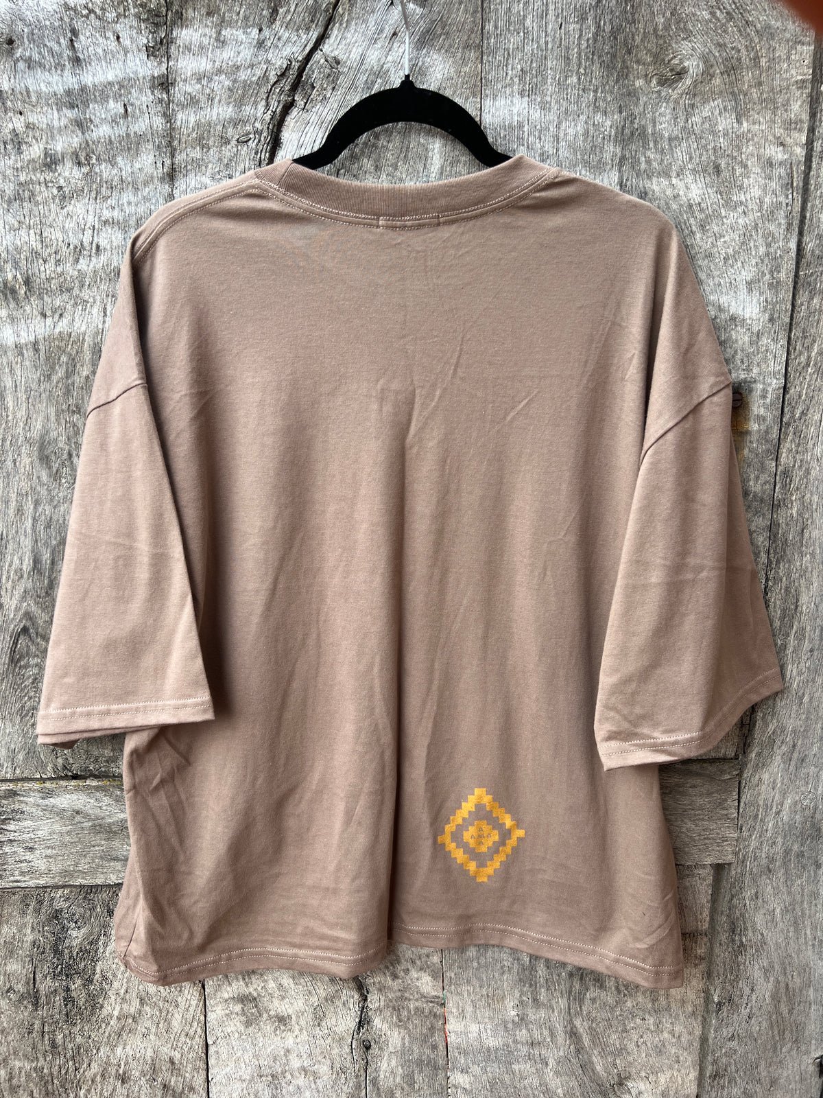 Boxy TShirt - one of a kind - Large