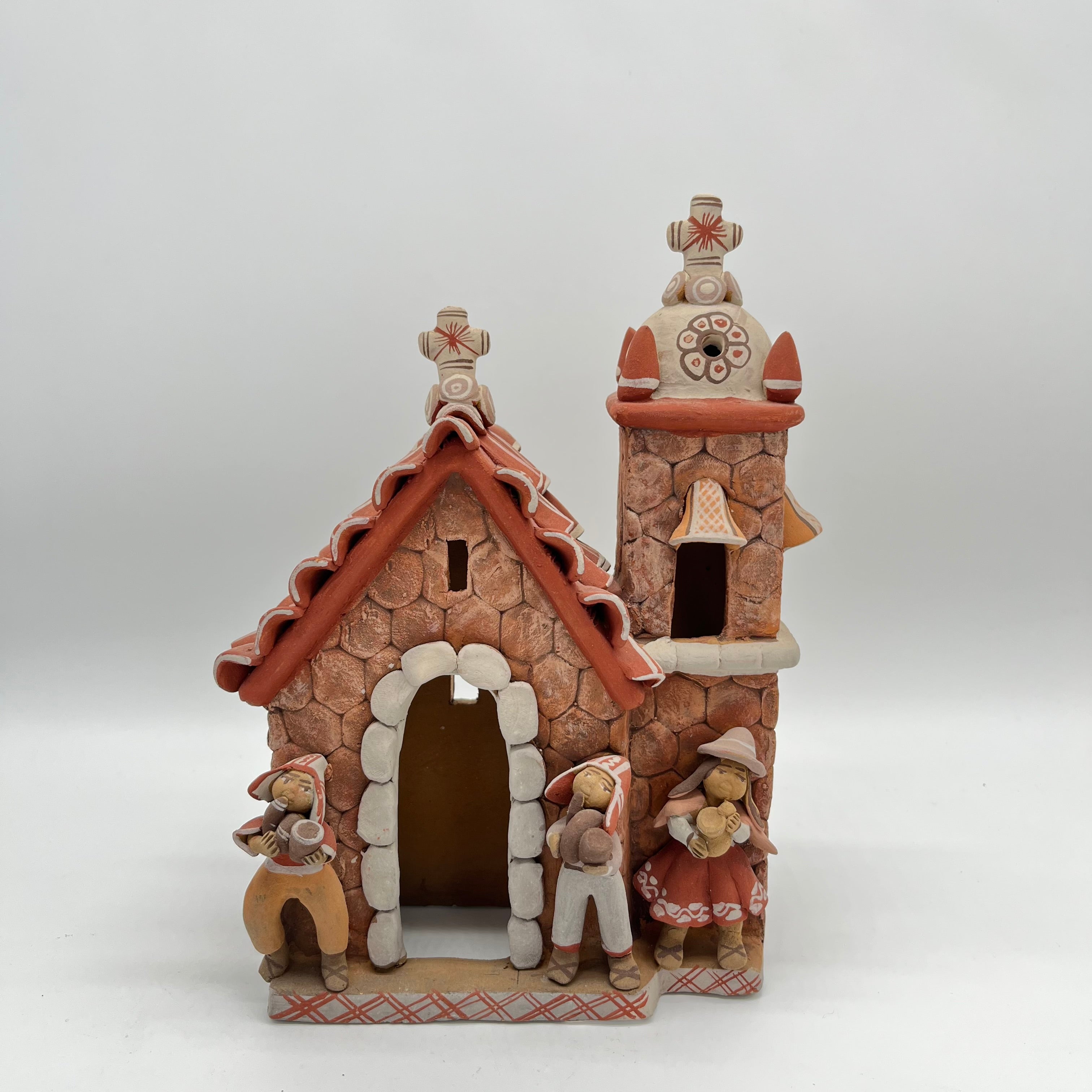 Church with musicians ~ two styles - Large