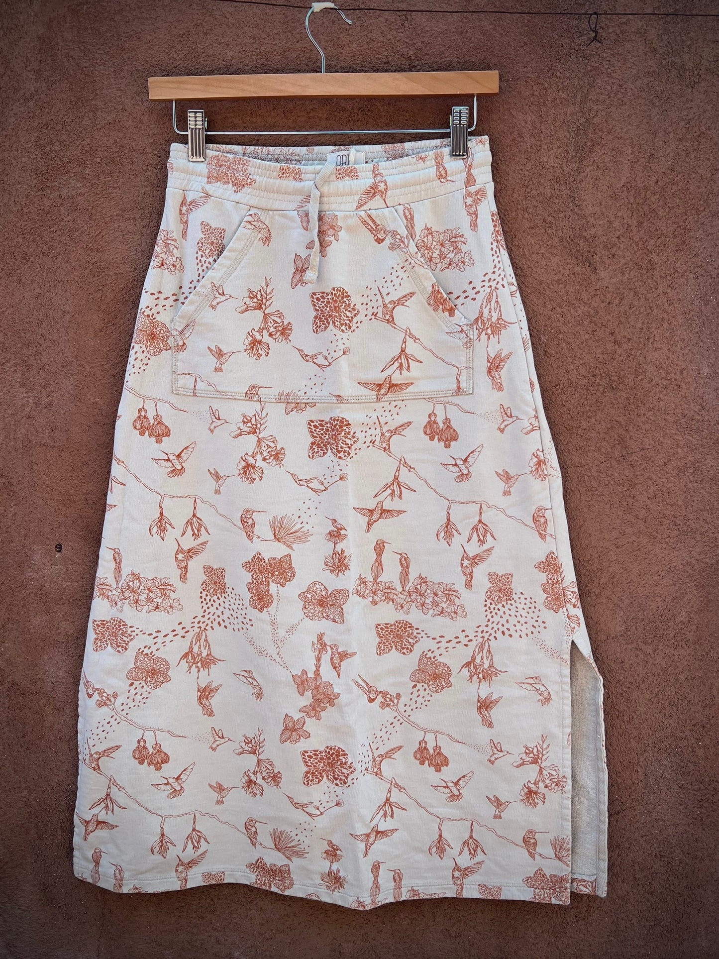 Skirt - Amazonia, Flora and Fauna Print - 100% cotton