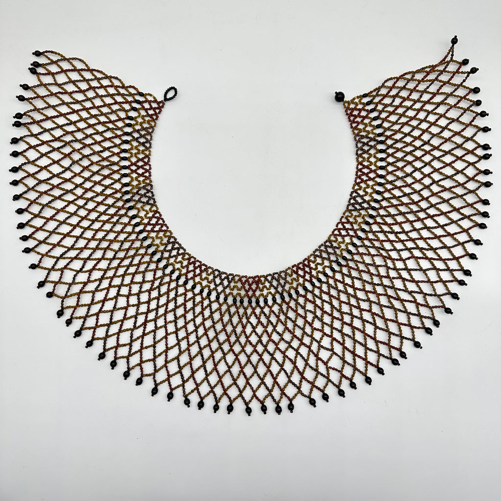 Necklace “Abanico” ~ Amazonian Seed