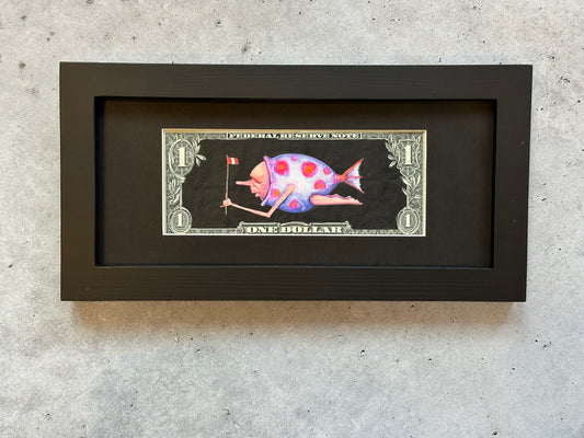 Dollar Migrante - Original illustrations - Framed