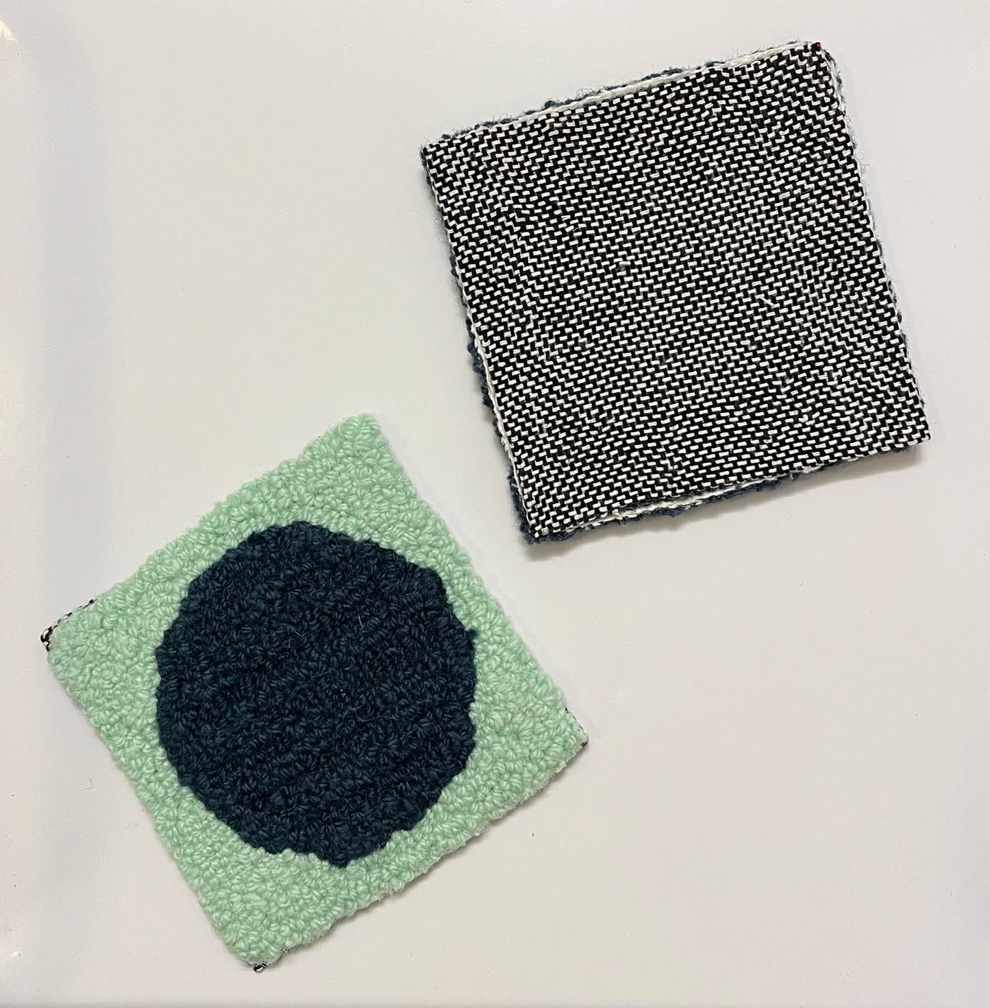 Coasters - foam & navy