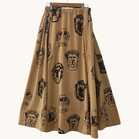 Bell Skirt • Small • Screen Printed