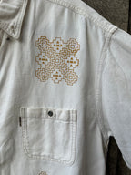 Vintage Collared Shirt Quiksilver - Screenprinted