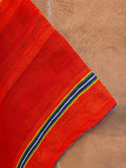 Antique Andean Poncho ~ Sheep Wool