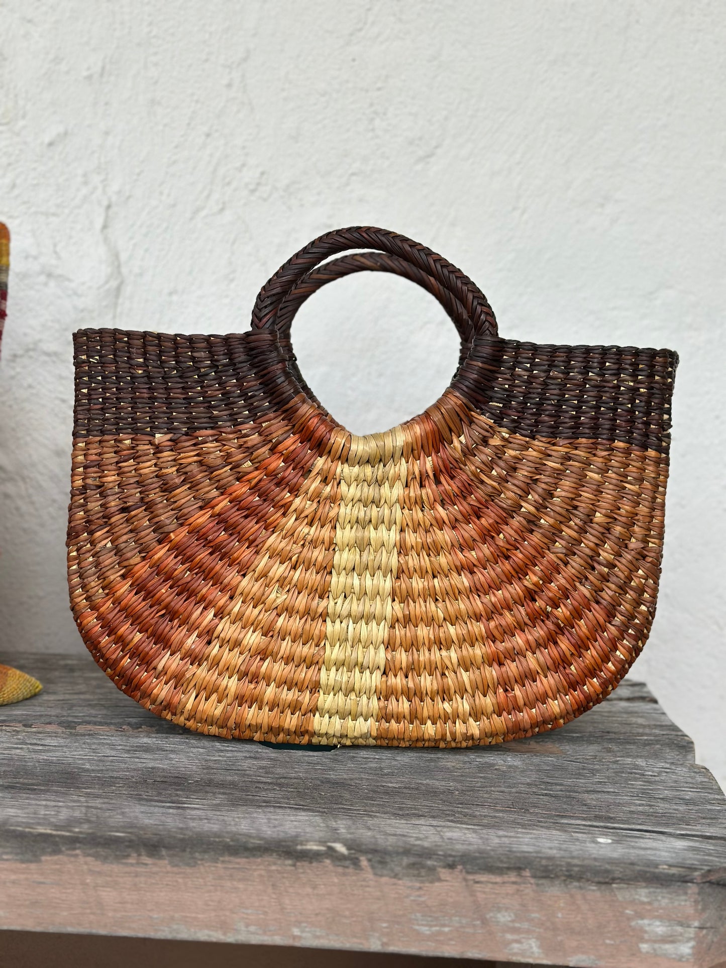 Hand basket ~ browns