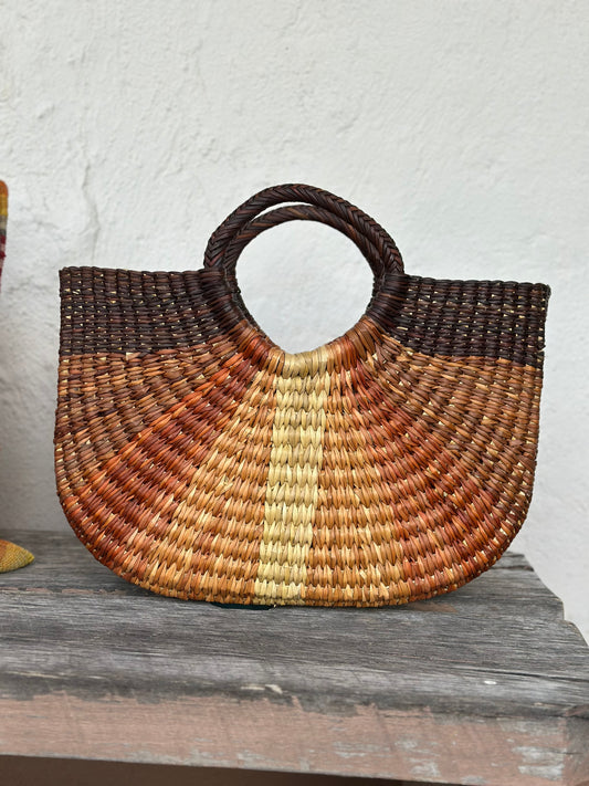 Hand basket ~ browns