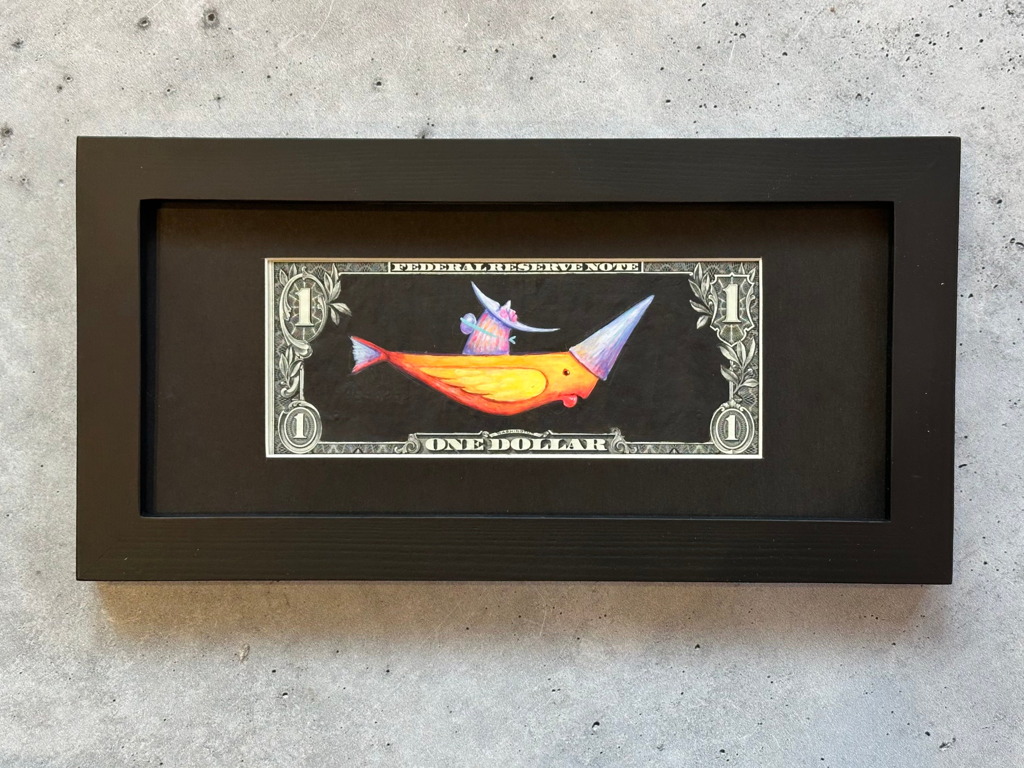 Dollar Migrante - Original illustrations - Framed