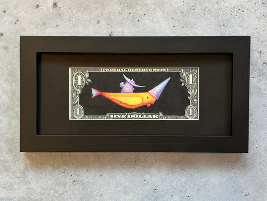 Dollar Migrante - Original illustrations - Framed