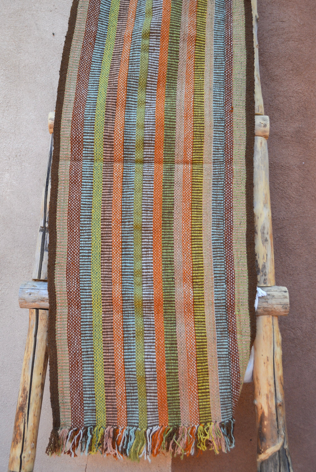 Table Runner Multicolor - Natural Dyed and 100% sheep wool