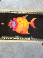 Dollar Migrante - Original illustrations - Framed