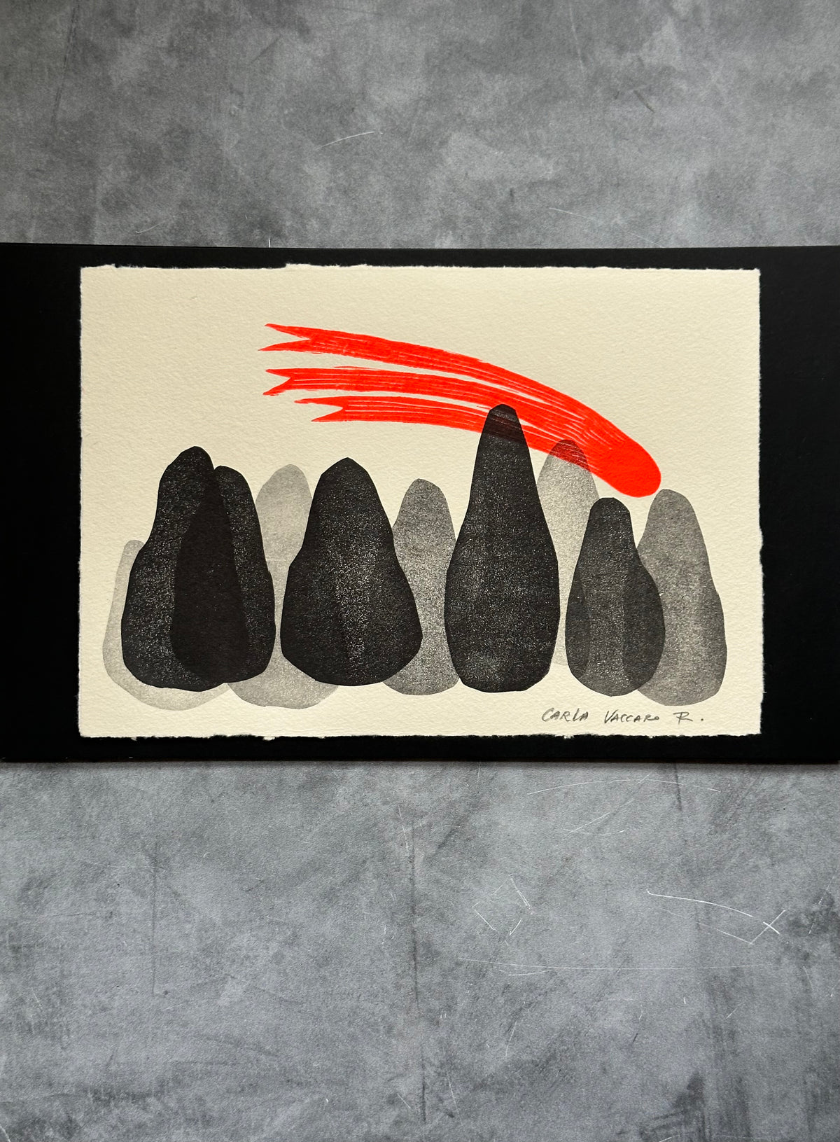 Serie Paraiso Andino - Lino Print 7” x 10.5”