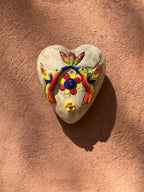 Ceramic Heart with Hummingbirds Wall Art - Limited Edition