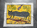 Painting by Lastenia Canayo - Puma Negro