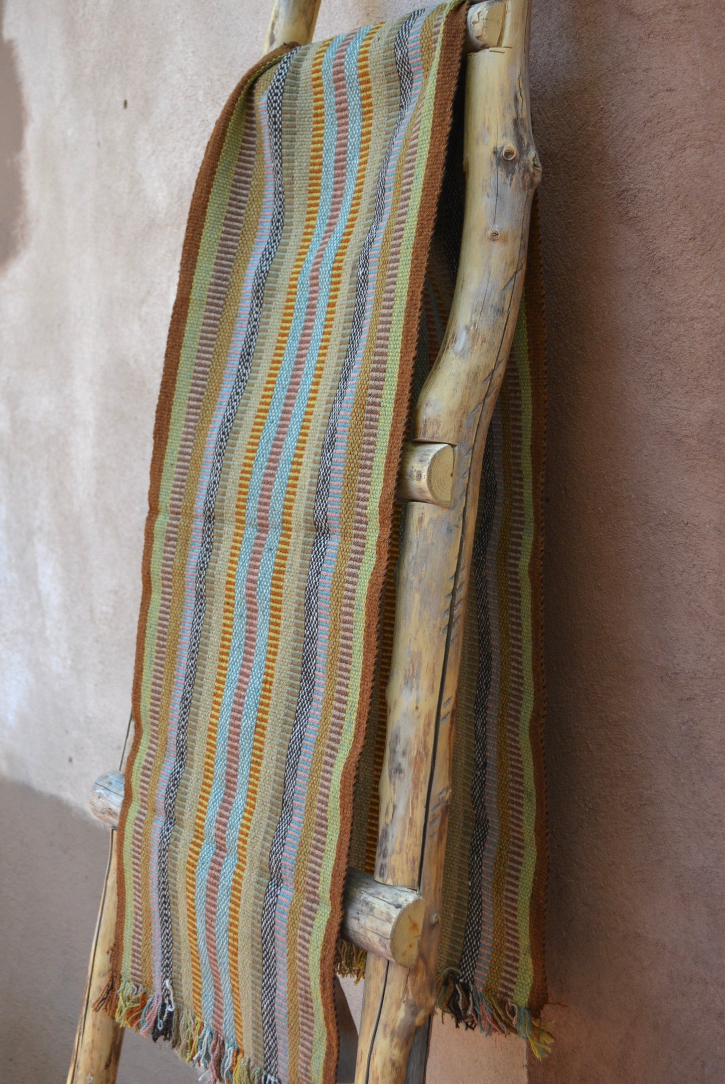 Table Runner Multicolor - Natural Dyed and 100% sheep wool