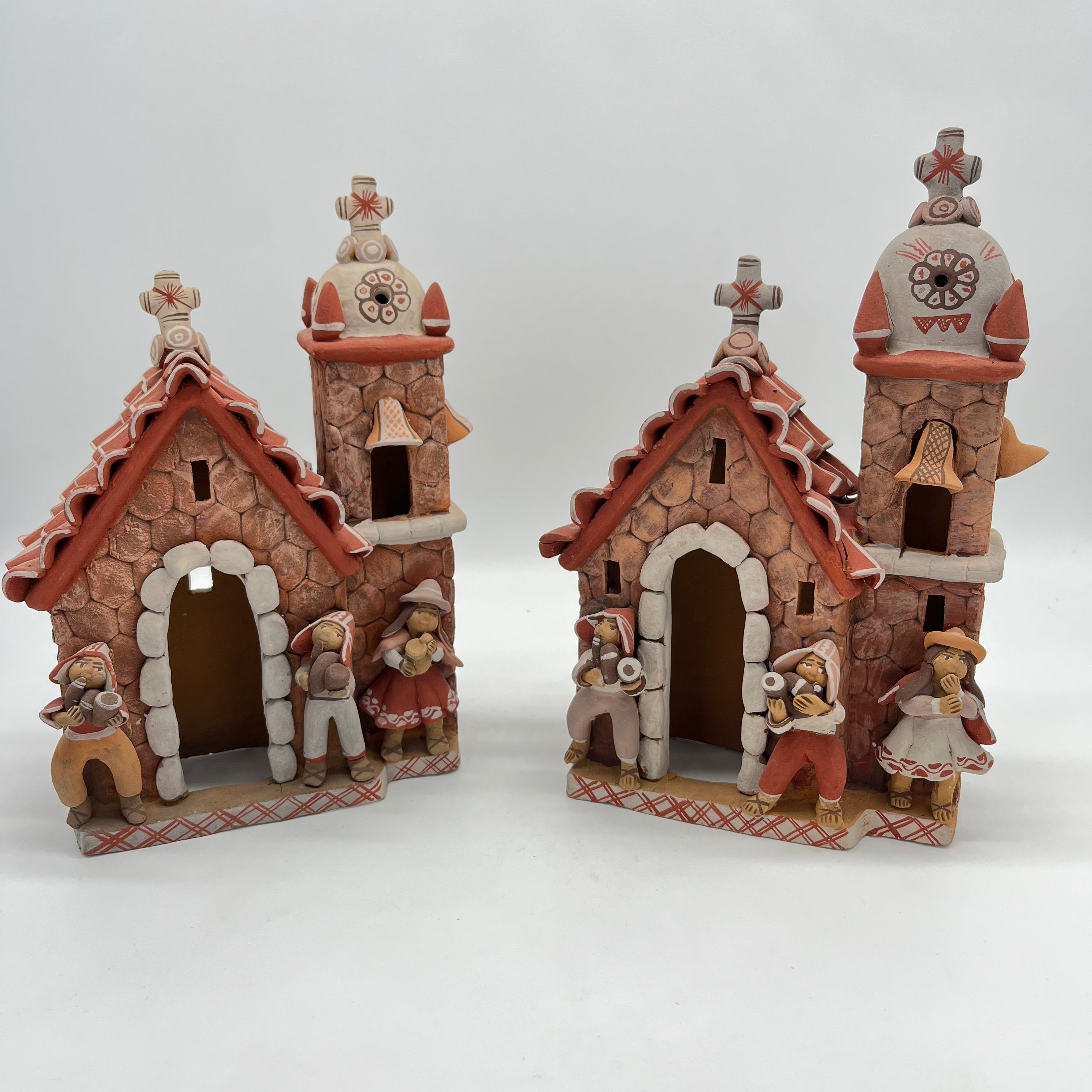 Church with musicians ~ two styles - Large