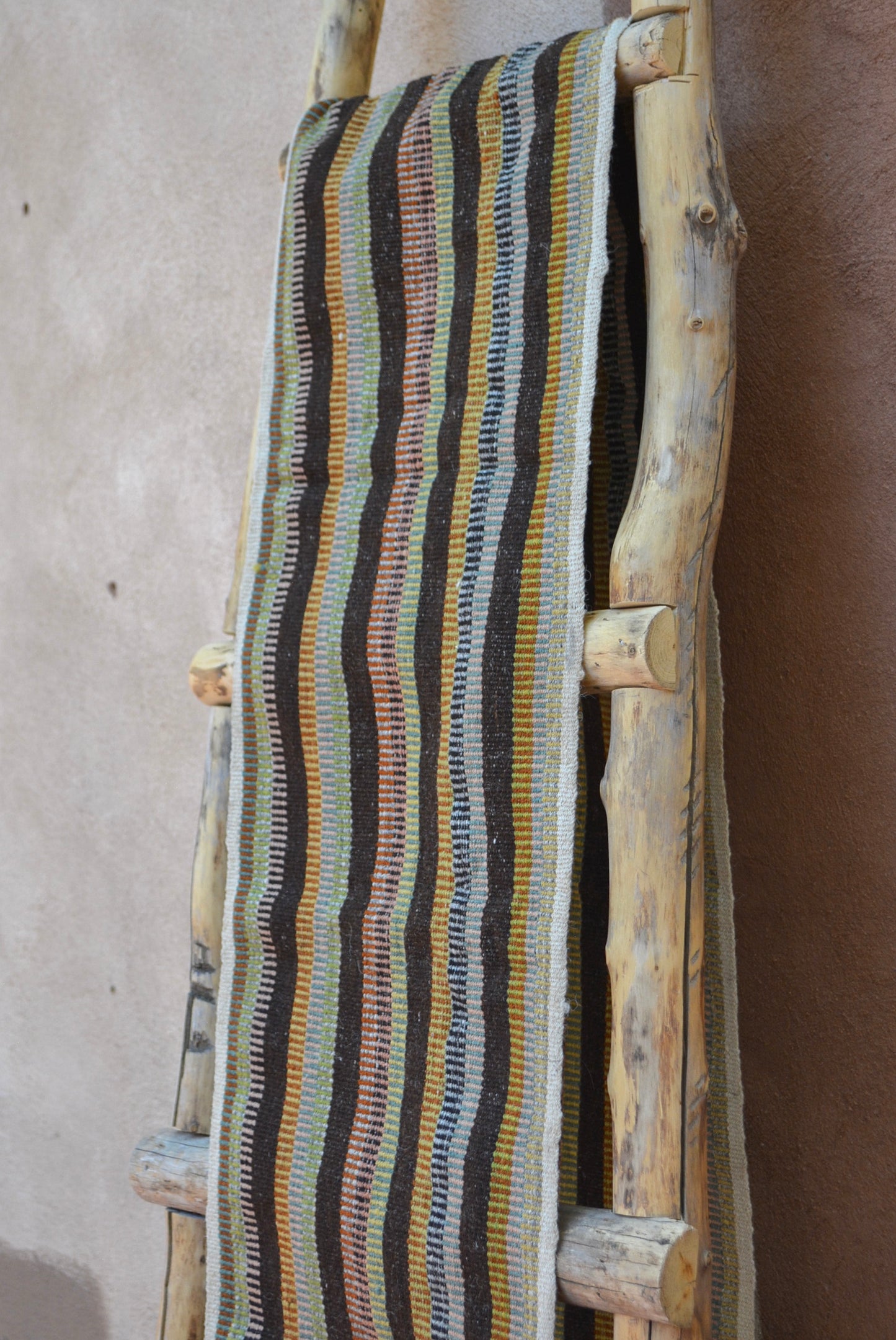 Table Runner Multicolor - Natural Dyed and 100% sheep wool