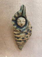 Wall Hanging ~ Baby Shell ~ Stone Hearth Color